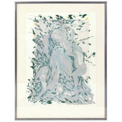 Abstract Lithograph by Elaine de Kooning