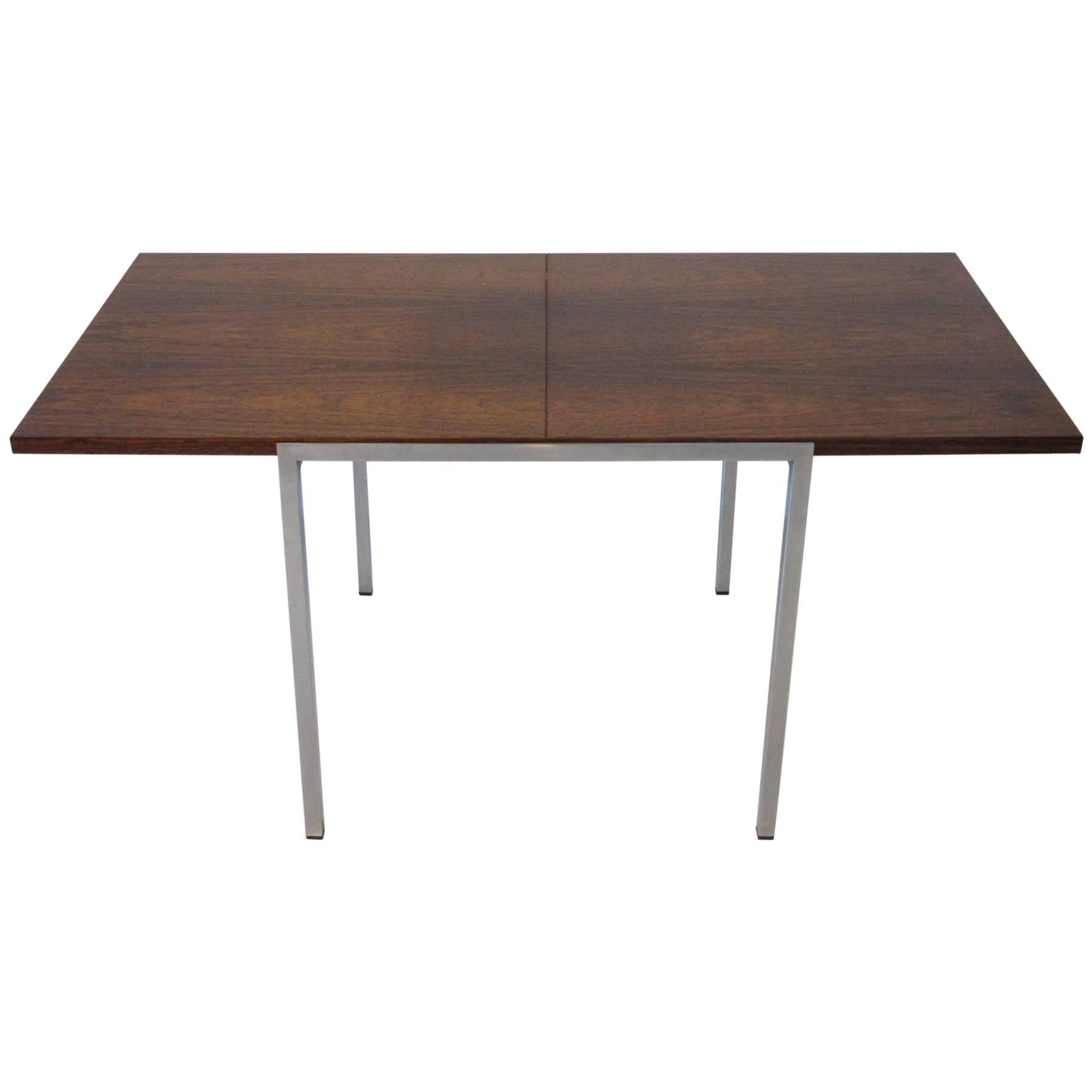 Brazilian Rosewood Flip Top Side Table or Coffee Table
