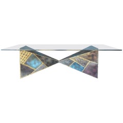 Brutalist Coffee Table by Paul Evans