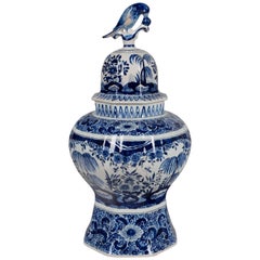 19th Century Delft Faience Ginger Jar