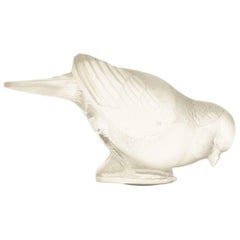 René Lalique "Moineau Timide" Paperweight