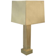 Huge Table Lamp Attributed to Curtis Jere