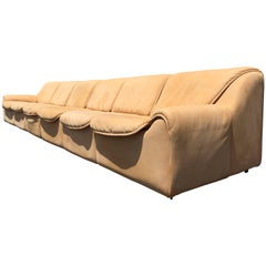 De Sede Leather Sofa Sectional
