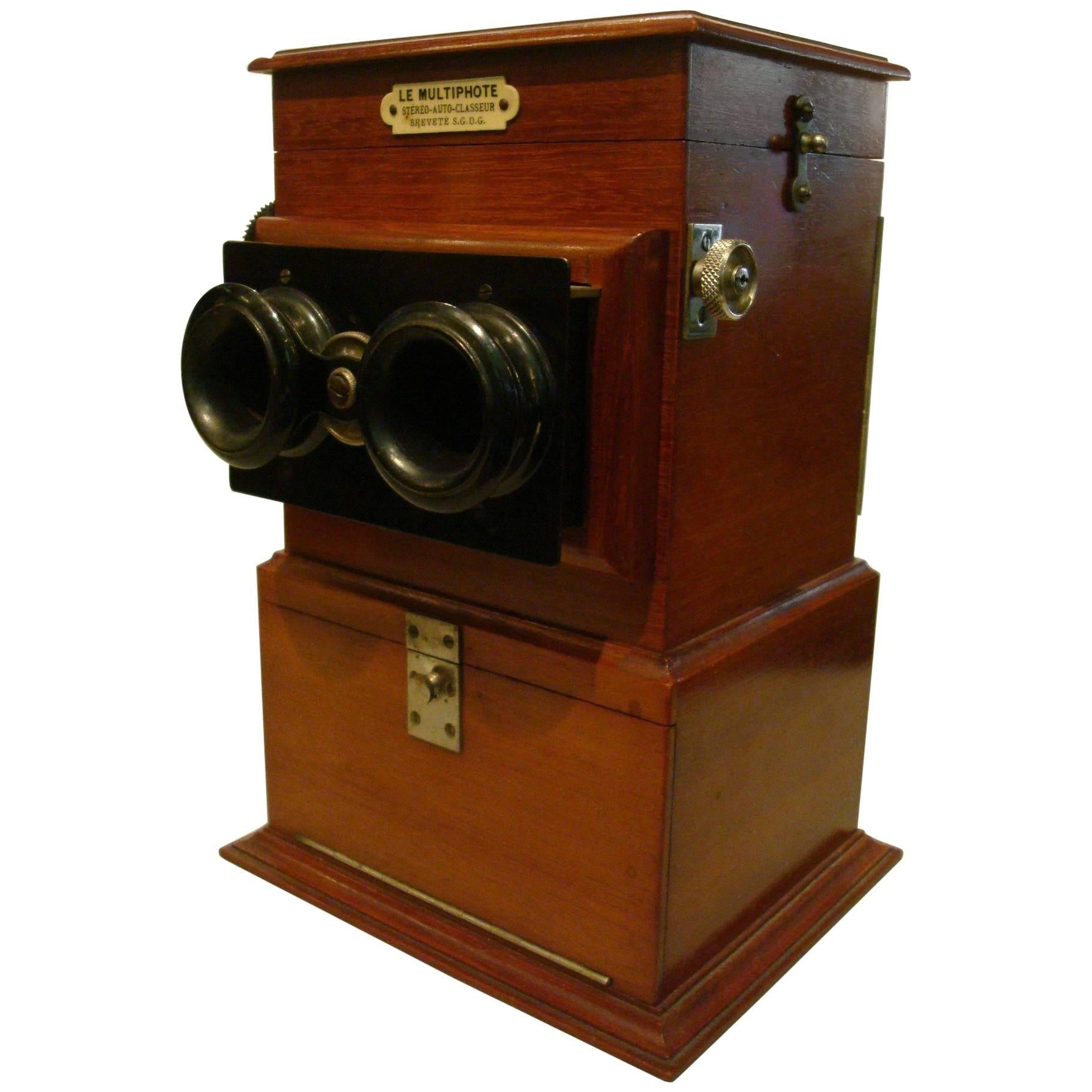 Stereoscope "Le Multiphote" Photogragh, France, 1900s