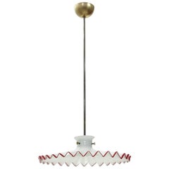 Pinocchio Murano Glass Pendant Lamp by Ludovico Diaz de Santillana for Venini