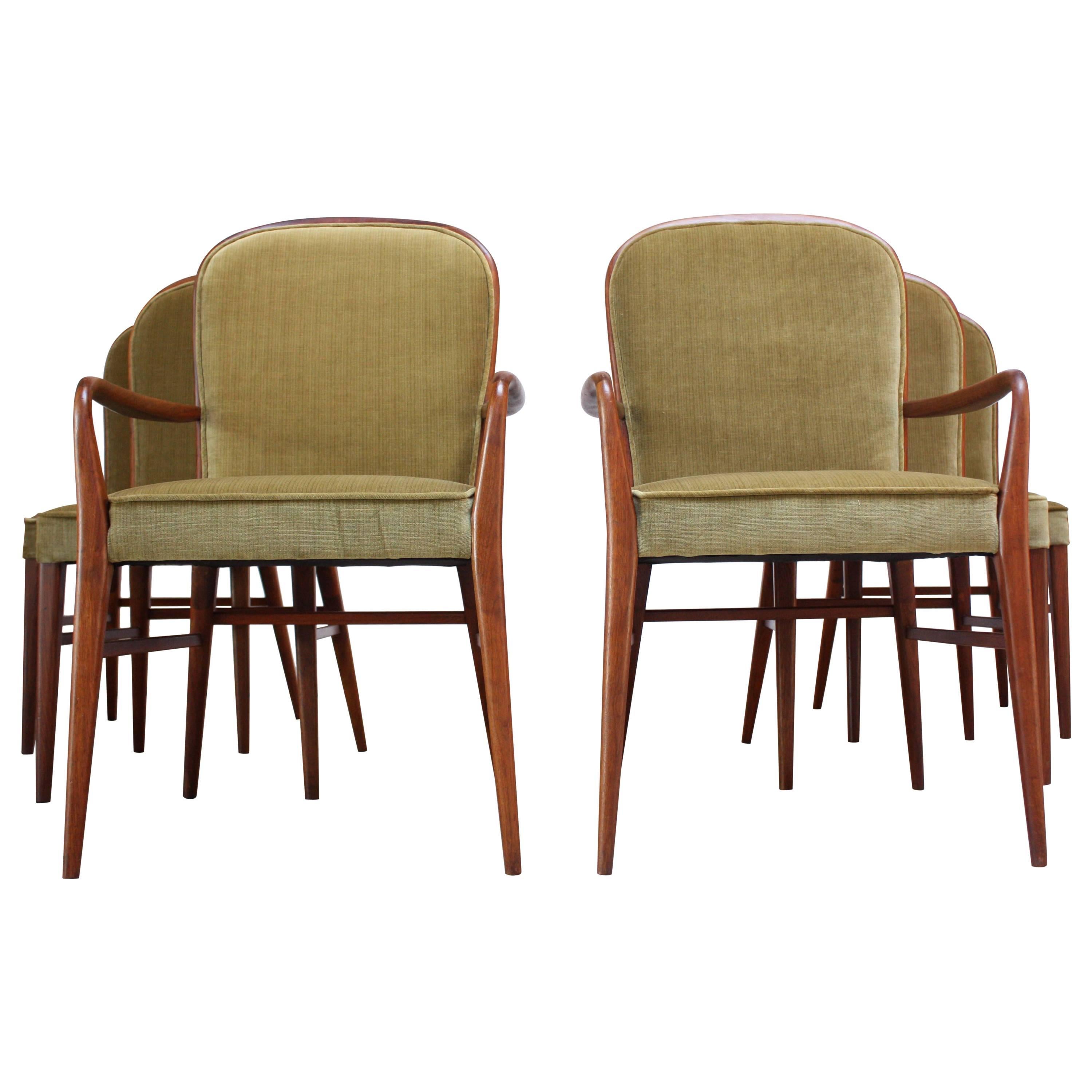 Set of Six Dining Chairs by Paul McCobb for H. Sacks and Sons