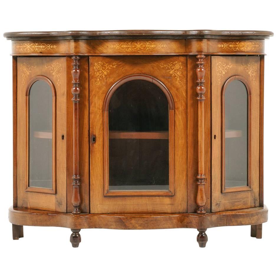 Victorian English Side Cabinet