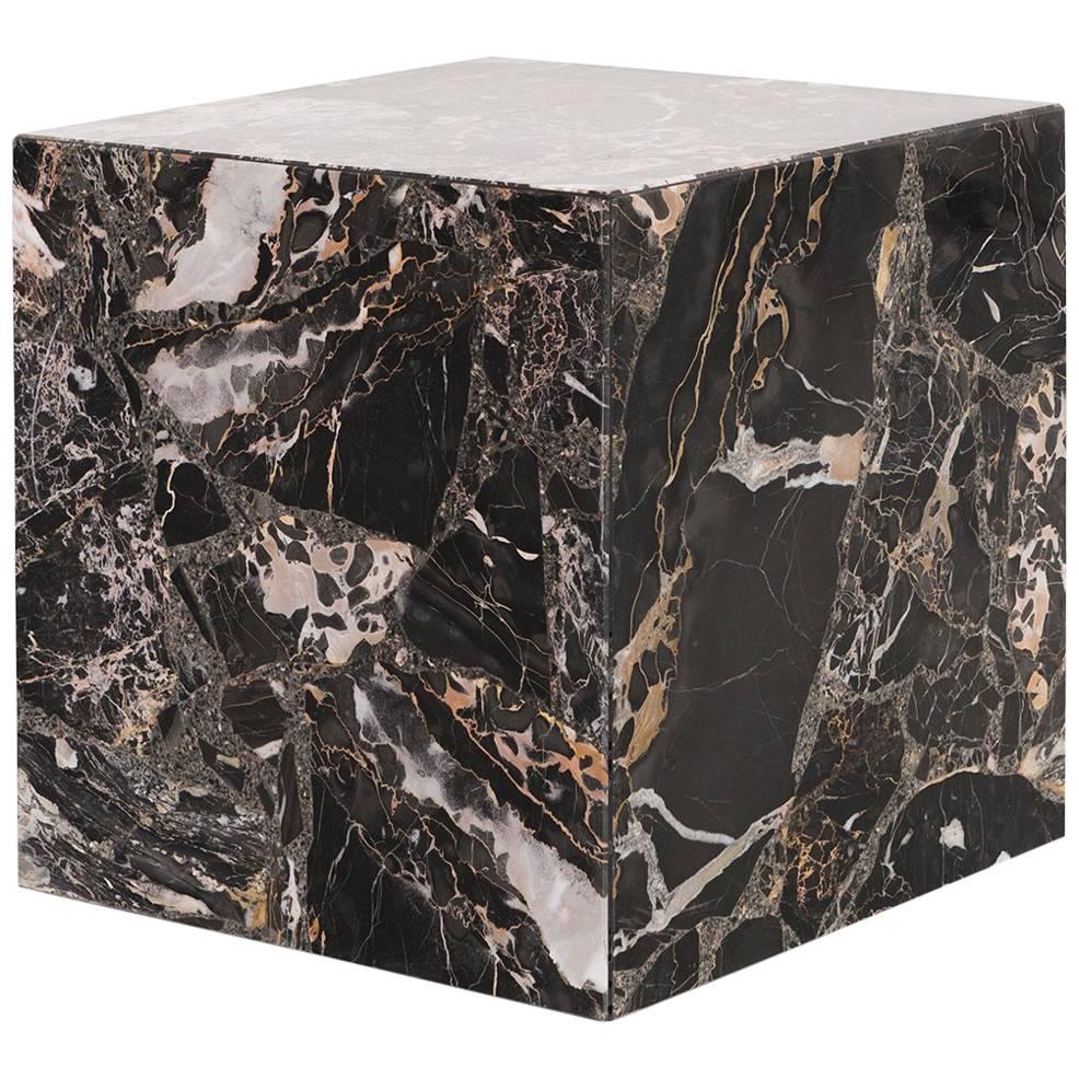 Italian Marble Custom Made Side Table