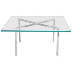 Iconic Barcelona Coffee Table by Mies van der Rohe for Knoll