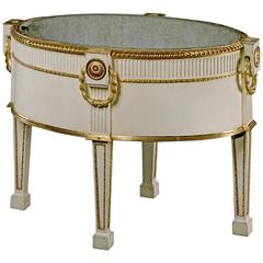 George III White Painted Wine Cooler 2