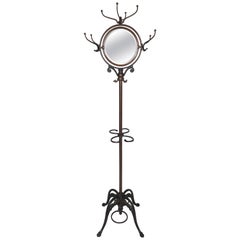 Vintage Modern Iron Coat Rack