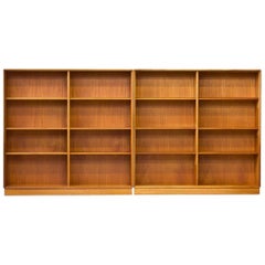 Pair of Teak Bookshelves by Bertil Fridhagen for Bodafors, Sweden, 1962