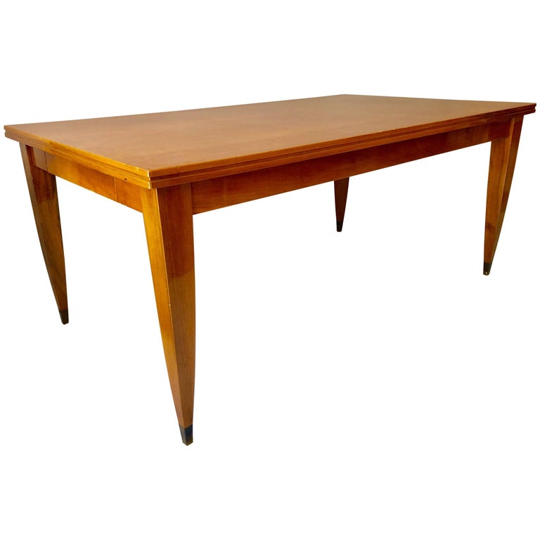 Gio Ponti Style Modern Italian Library or Dining Table For Sale