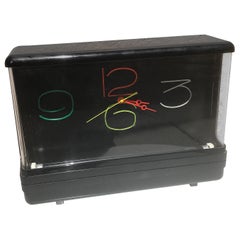 Vintage Mid-Century Modern Neon Electric Clock