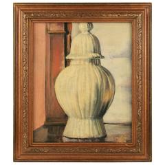 Urn Still Life Oil Painting 4