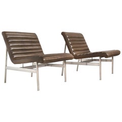 Charles Pollock Pair of cp1 Lounge Chairs by Bernhardt
