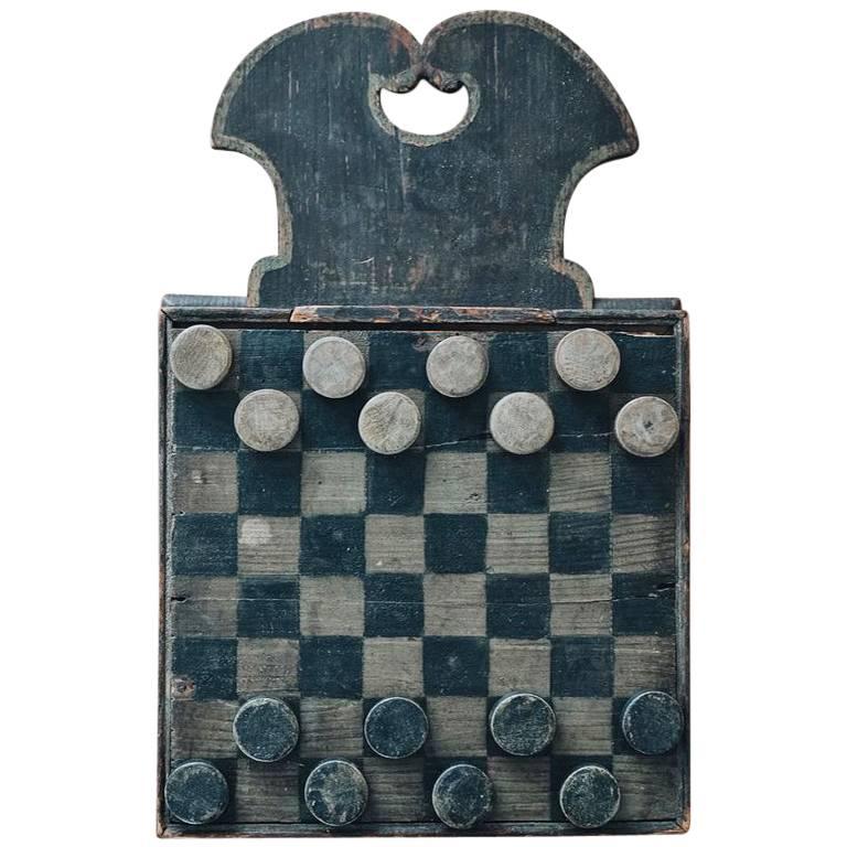 19th Century Checkers Game