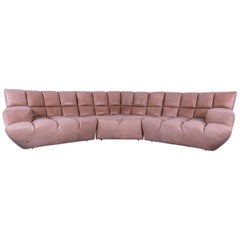 Bretz Cloud 7 Designer Cornersofa Brown Anilin Leather Couch