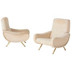 Marco Zanuso Lady Chairs, Arflex, Italy, 1960s (complimentary reupholstery)