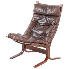 Ingmar Relling Westnofa Danish Modern Siesta Sling Lounge Chair