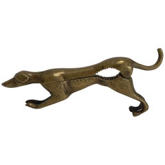 English Art Deco Greyhound Nutcracker, 1928