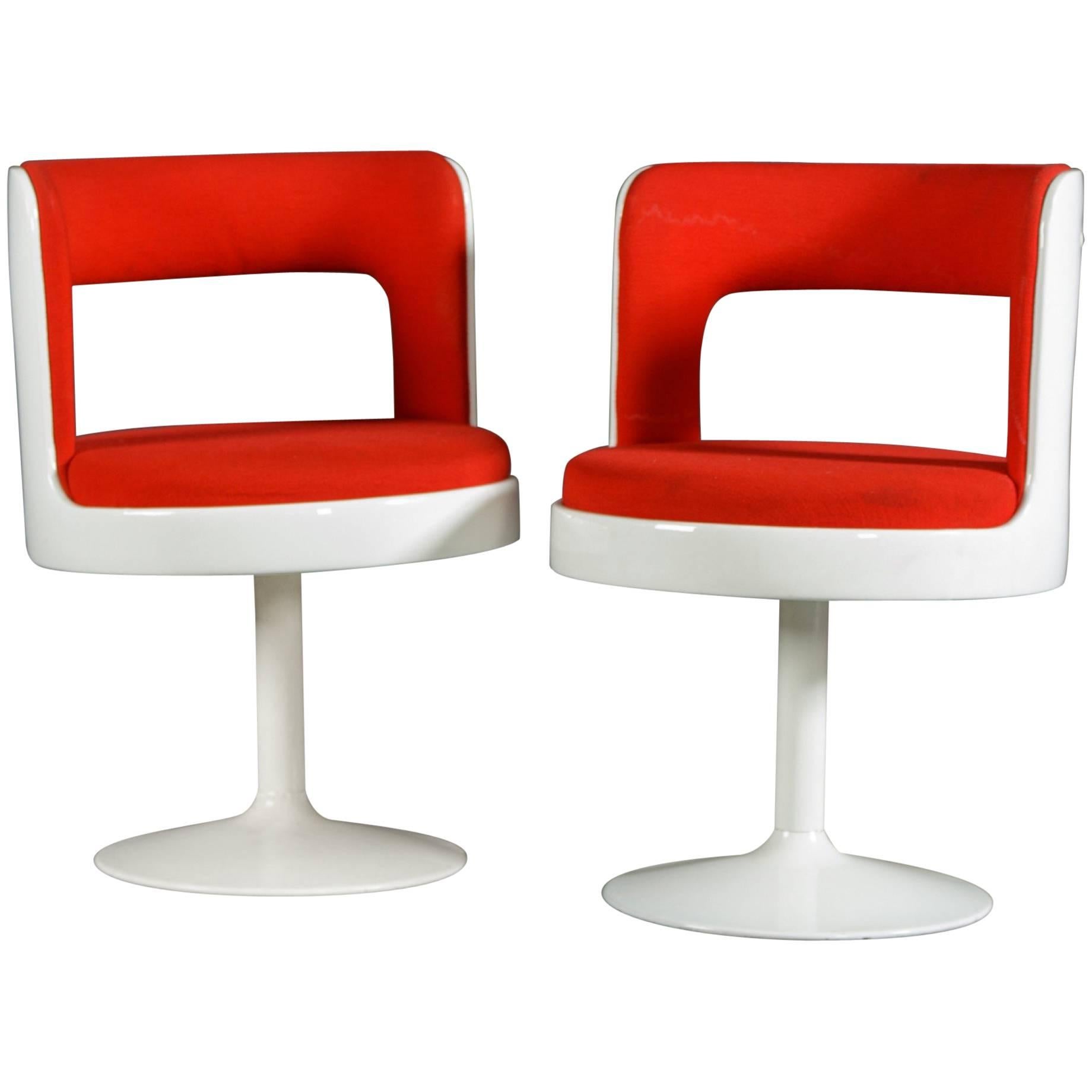 Two Mid-Century Modern 1970s Easy Chairs from Finland
