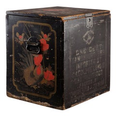 Antique 19th Century Large Japanese Store Display Tea Box