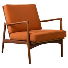 Mid-Century Modern Teak Lounge Chair by Ib Kofod Larsen, Denmark, 1960s