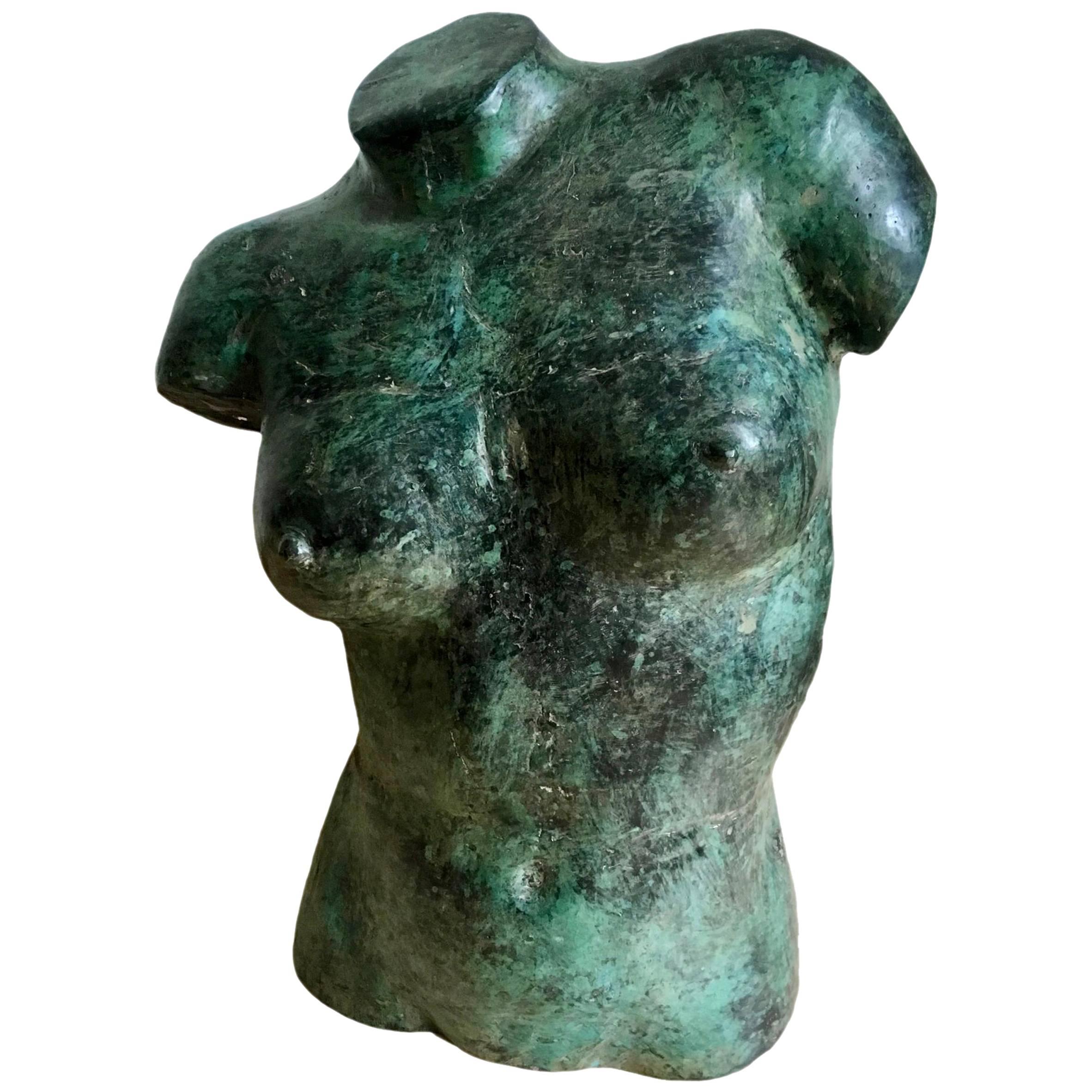 Bronze Female Torso