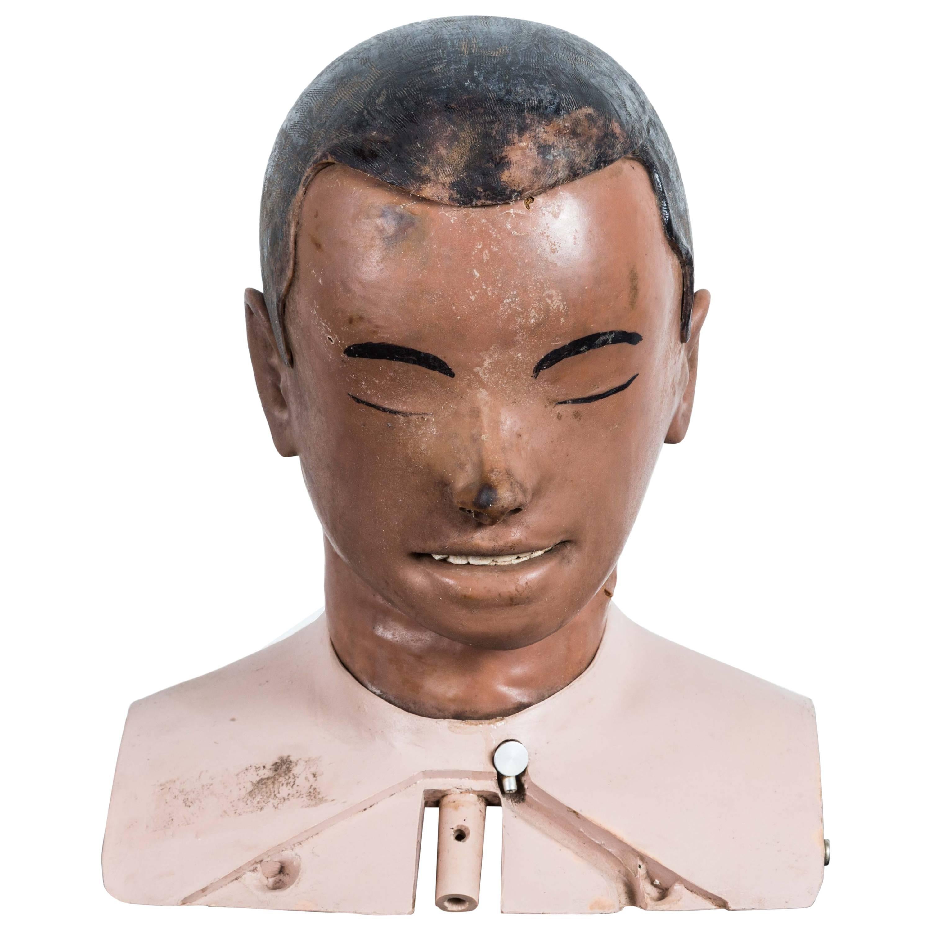 Vintage Resuscitation Male Dummy Training Head