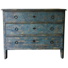 Early 19th Century Swedish Painted Chest of Drawers