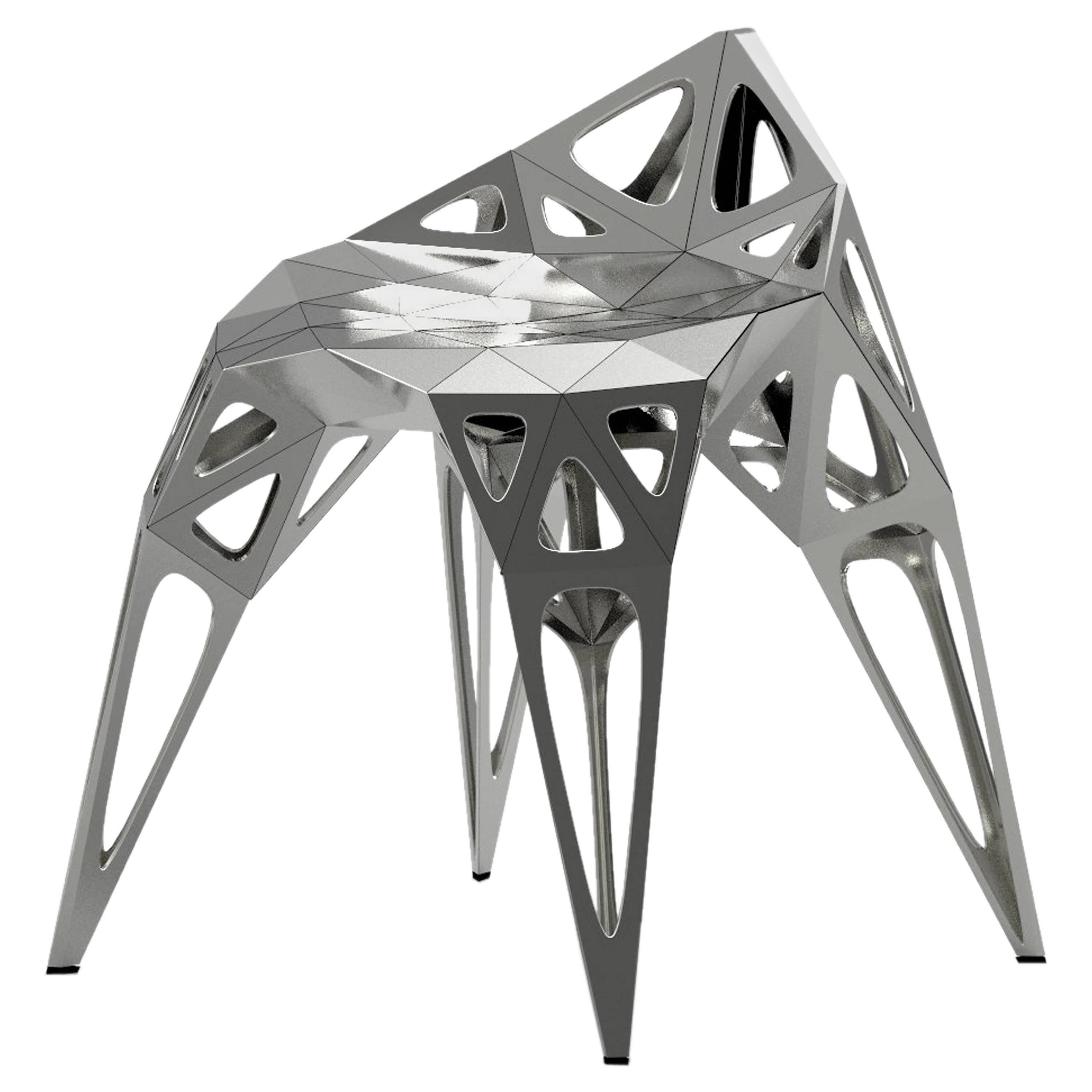 Sedia Endless Form A di Zhoujie Zhang 'MC002-F' Argento opaco o nero in vendita