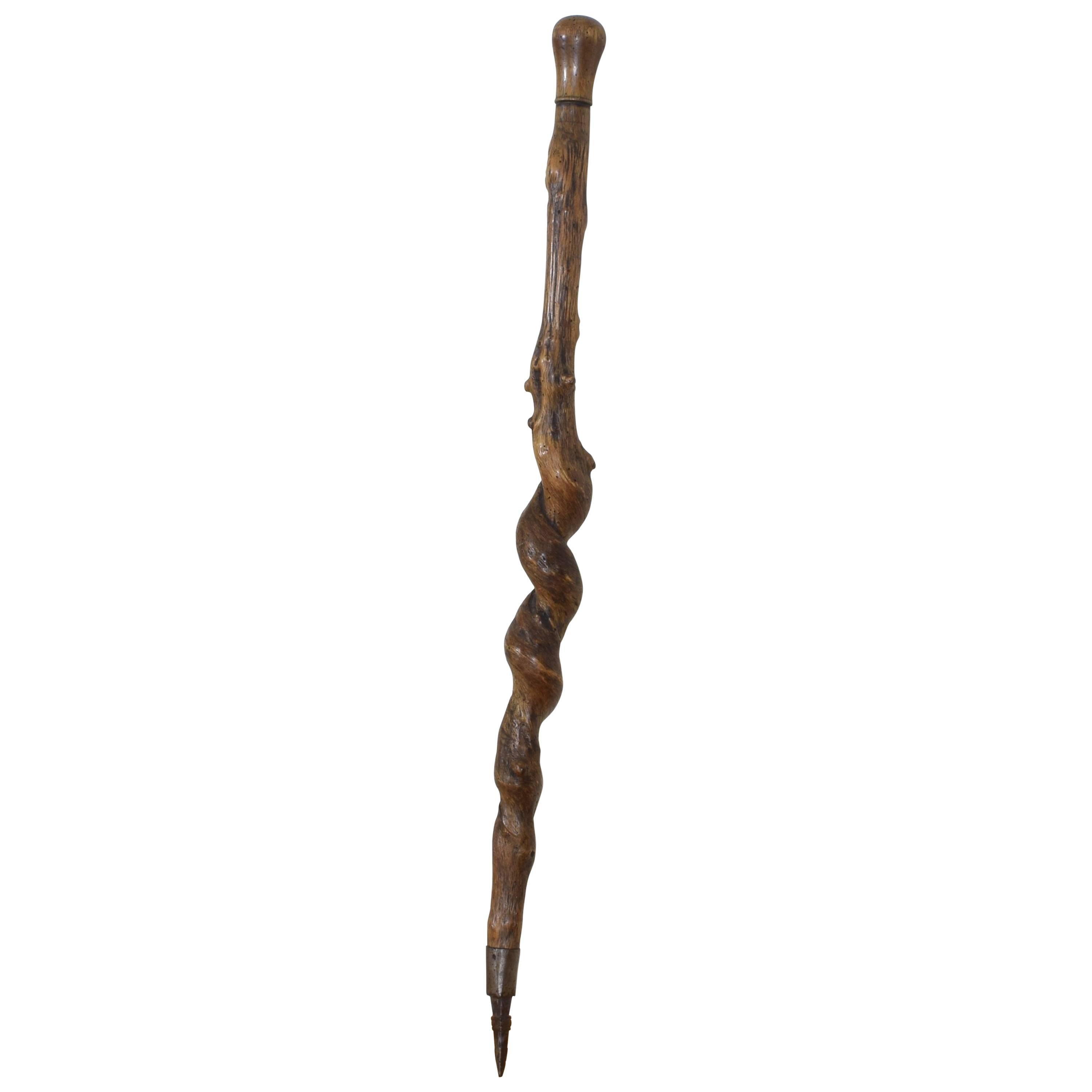 French Walking Stick or Poker, Late 19th-Early 20th Century