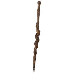 French Walking Stick or Poker, Late 19th-Early 20th Century