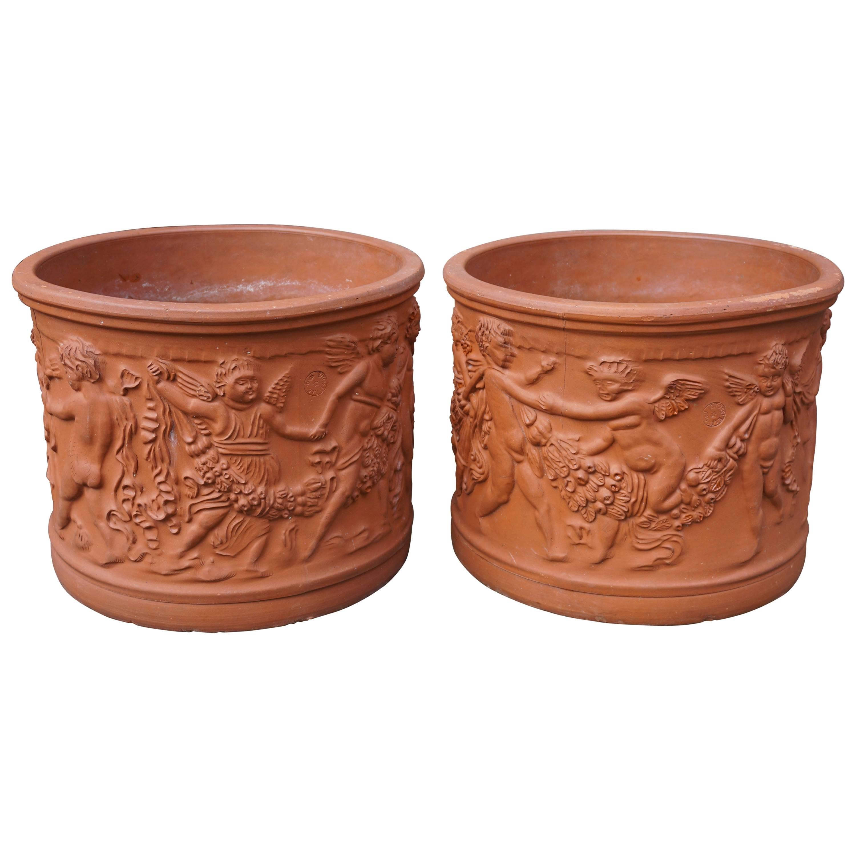 Terracotta Planter or Urn by Bitossi