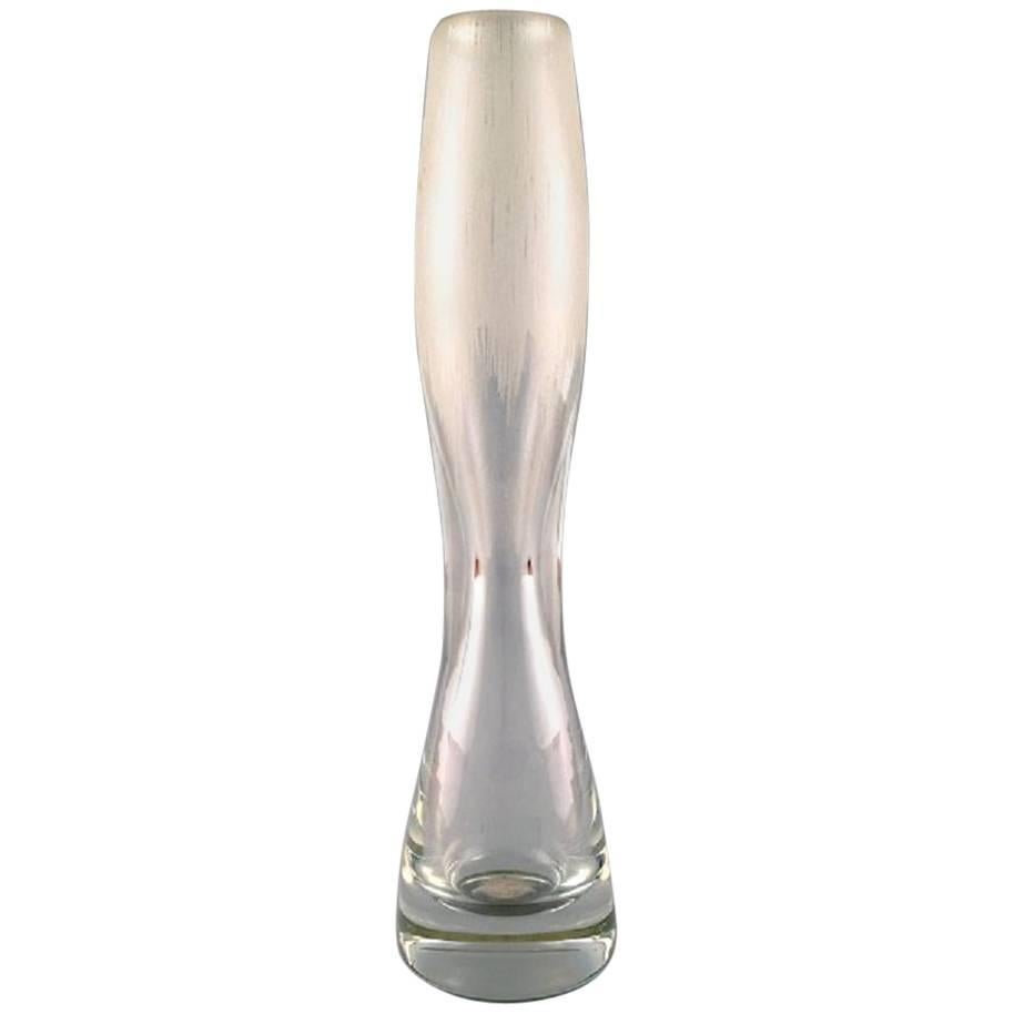 Bengt Orup Johansfors, Art Glass Vase, Designed in the 1950s-1960s