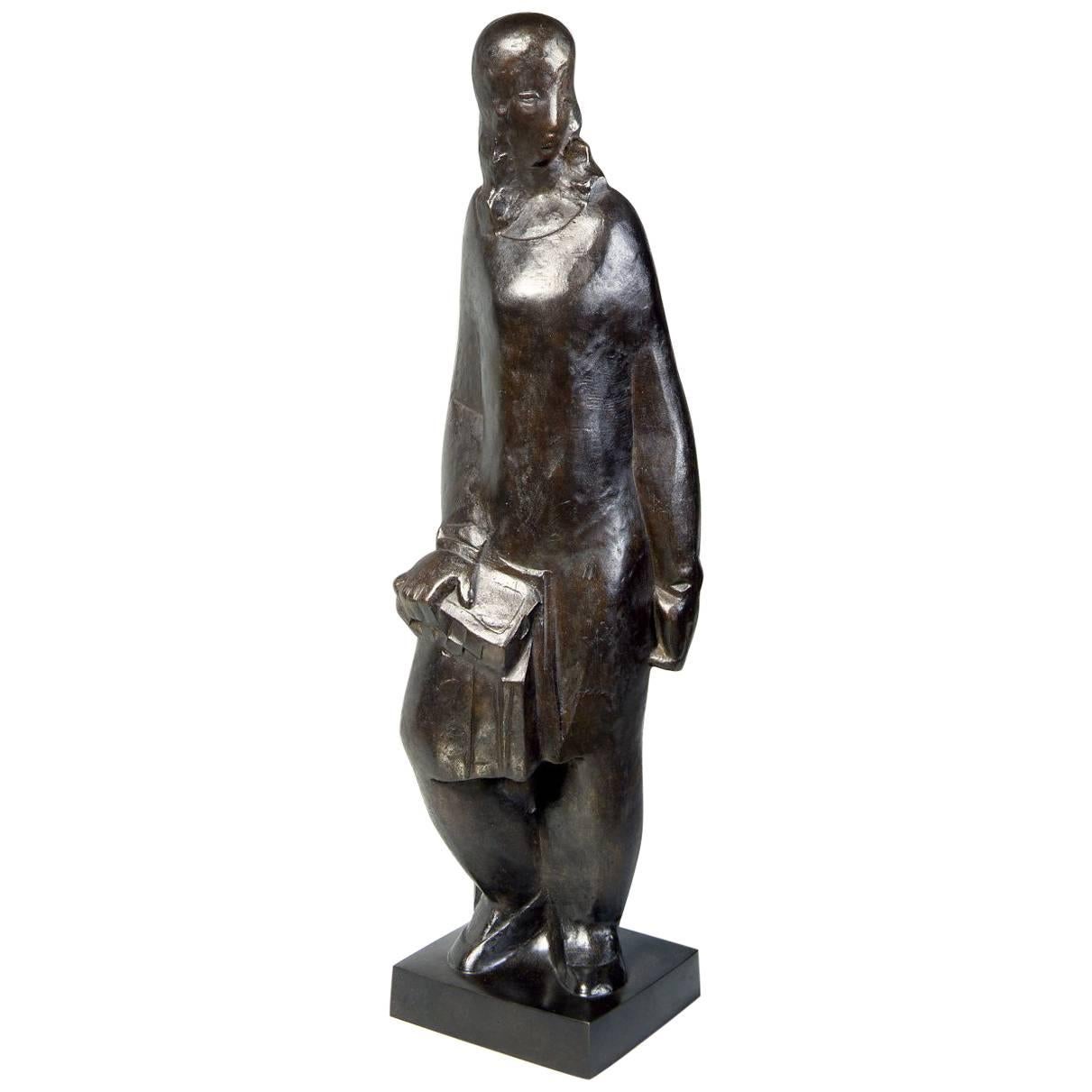 Joseph CSAKY, Woman Bronze Figure For Sale