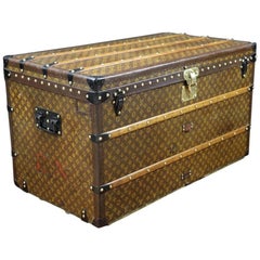 1930 Louis Vuitton Monogram Steamer Trunk