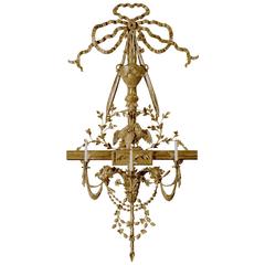 George III Carved Giltwood Wall Light 5