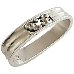 Georg Jensen Ghiandaia in argento Sterling Tovagliolo No 110A
