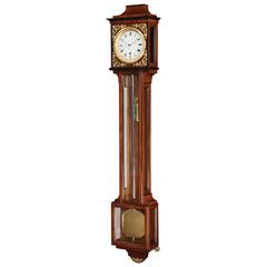 Biedermeier Brass-Mounted Mahogany Regulator by A. Ulrich