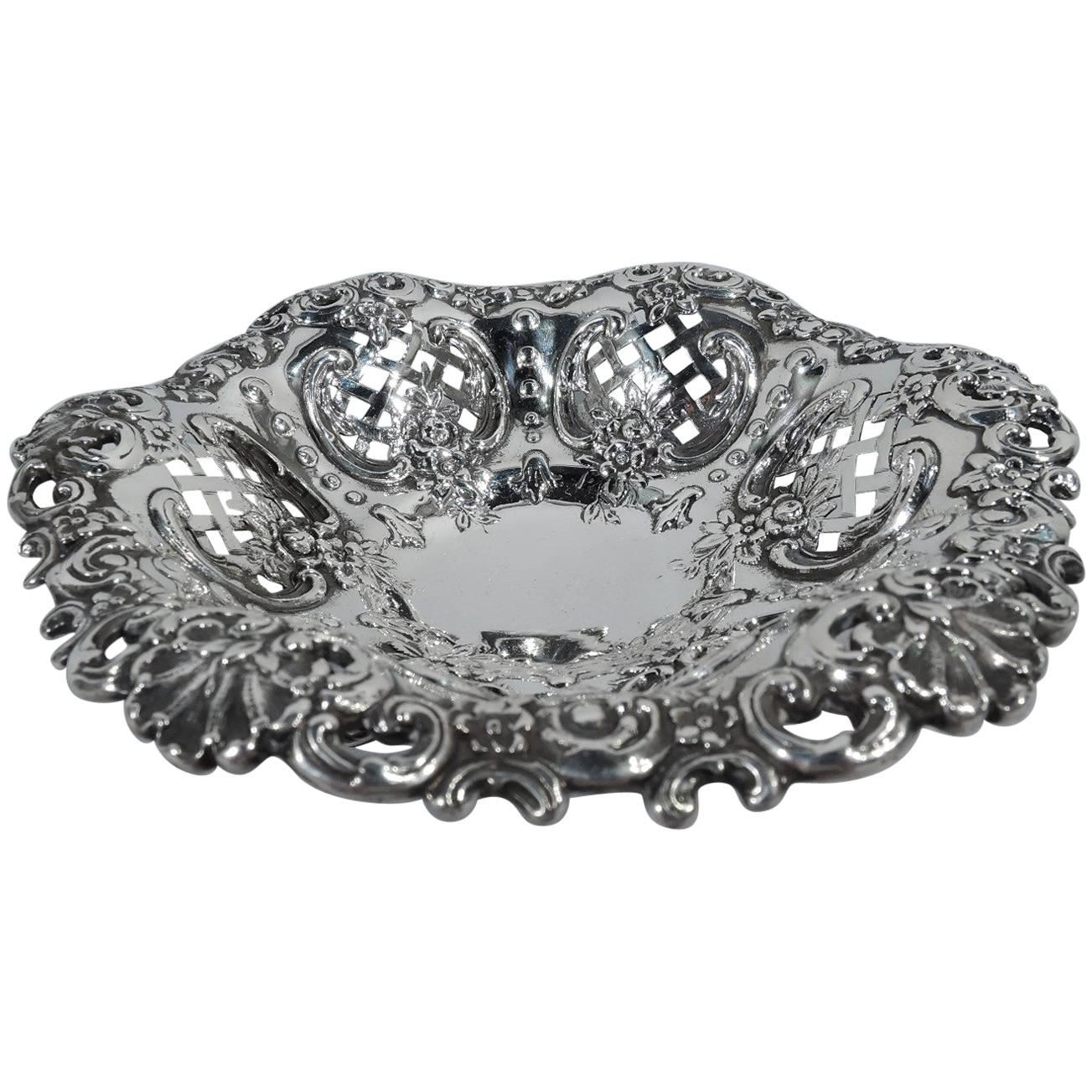 Small and Sumptuous Sterling Silver Bowl by Tiffany