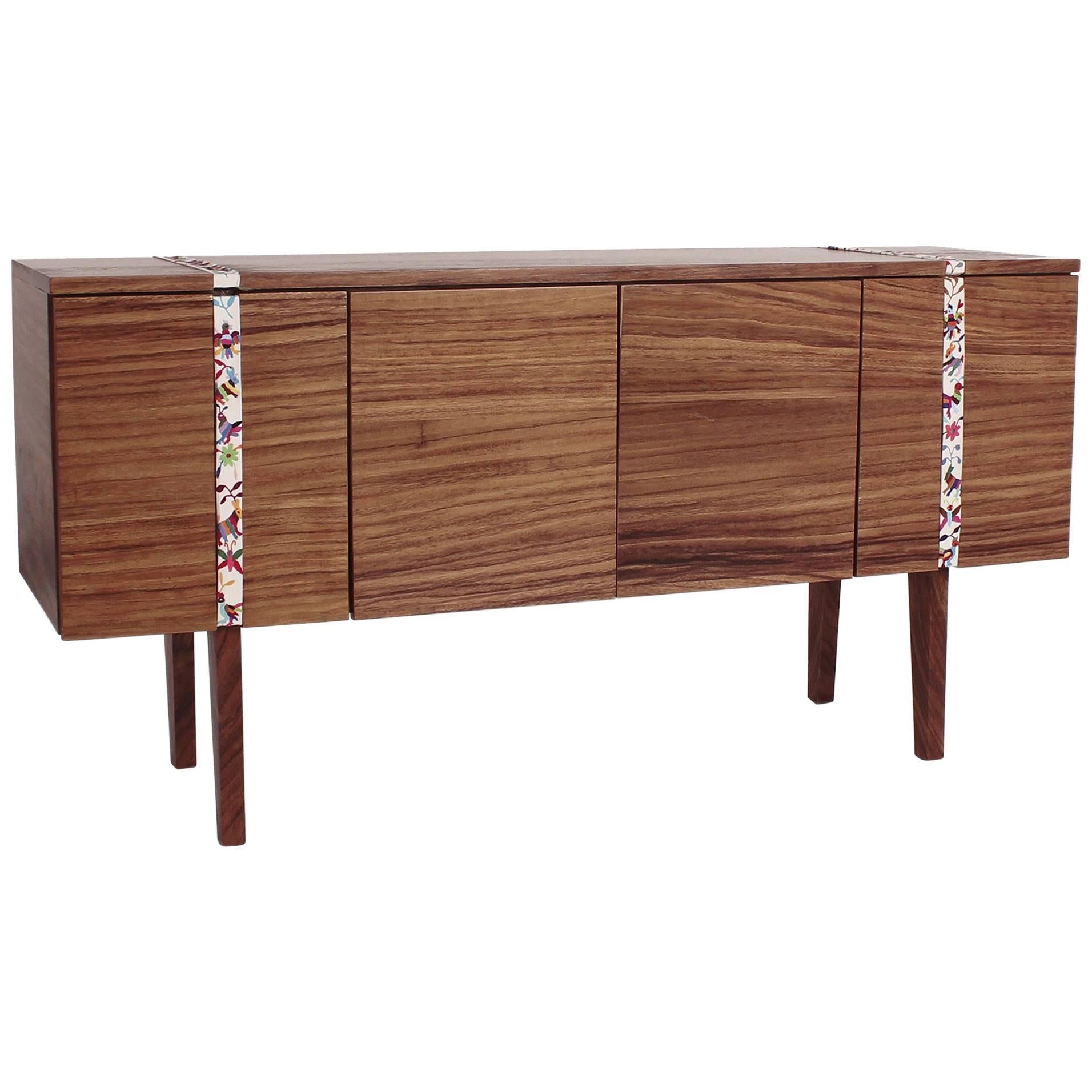 "Secretos" Sideboard with doors. Mexican contemporary design.  For Sale