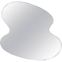 Midcentury Large Free-Form Wall Mirror