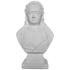 19th Century Bust of Queen Victoria by Robinson & Leadbeater