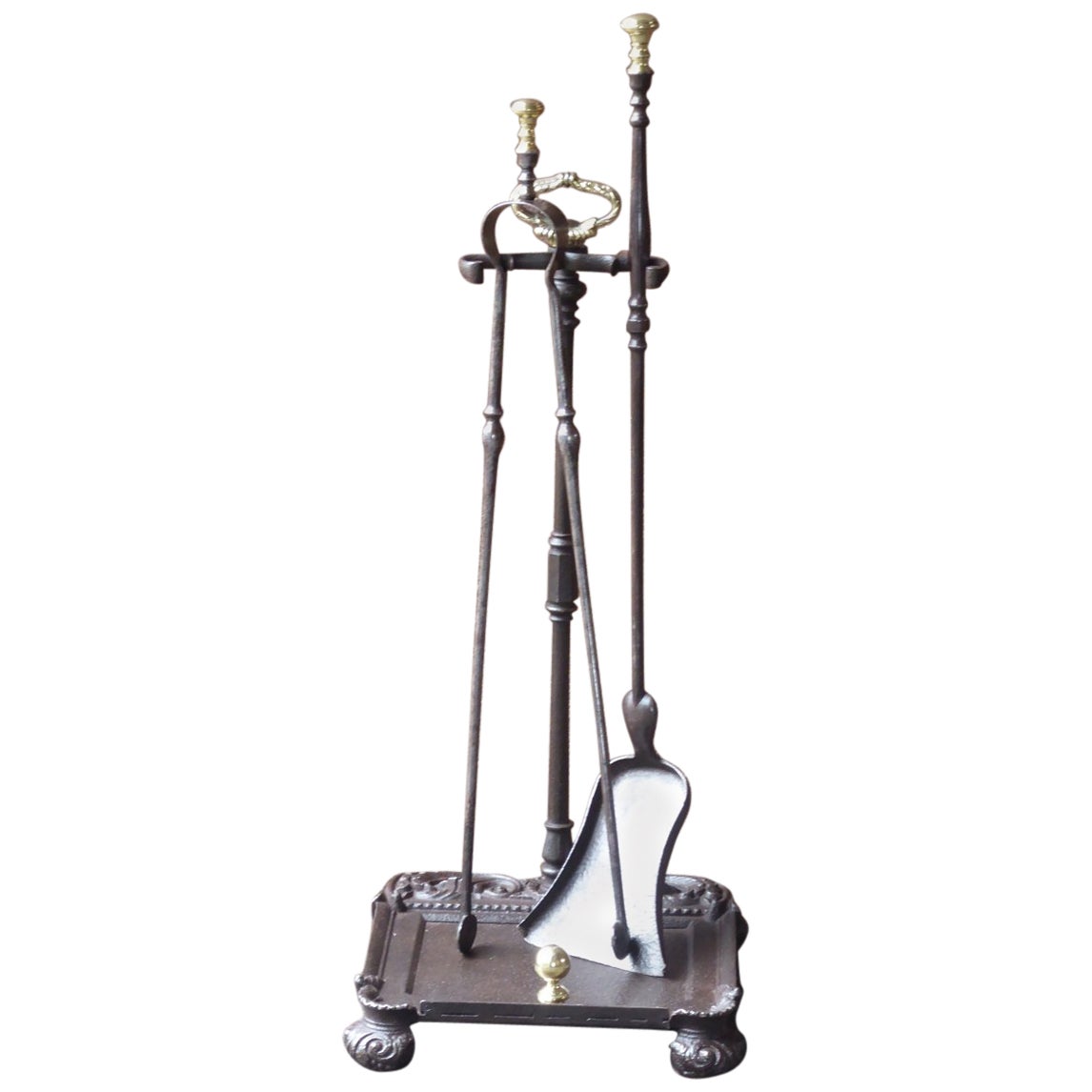 19th Century French Art Nouveau Stand for Fireplace Tools at 1stDibs