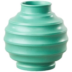 April-grüne Vase von Keith Murray