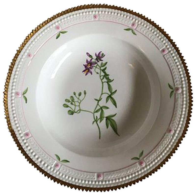 Royal Copenhagen Flora Danica Deep Plate #735/3545 For Sale