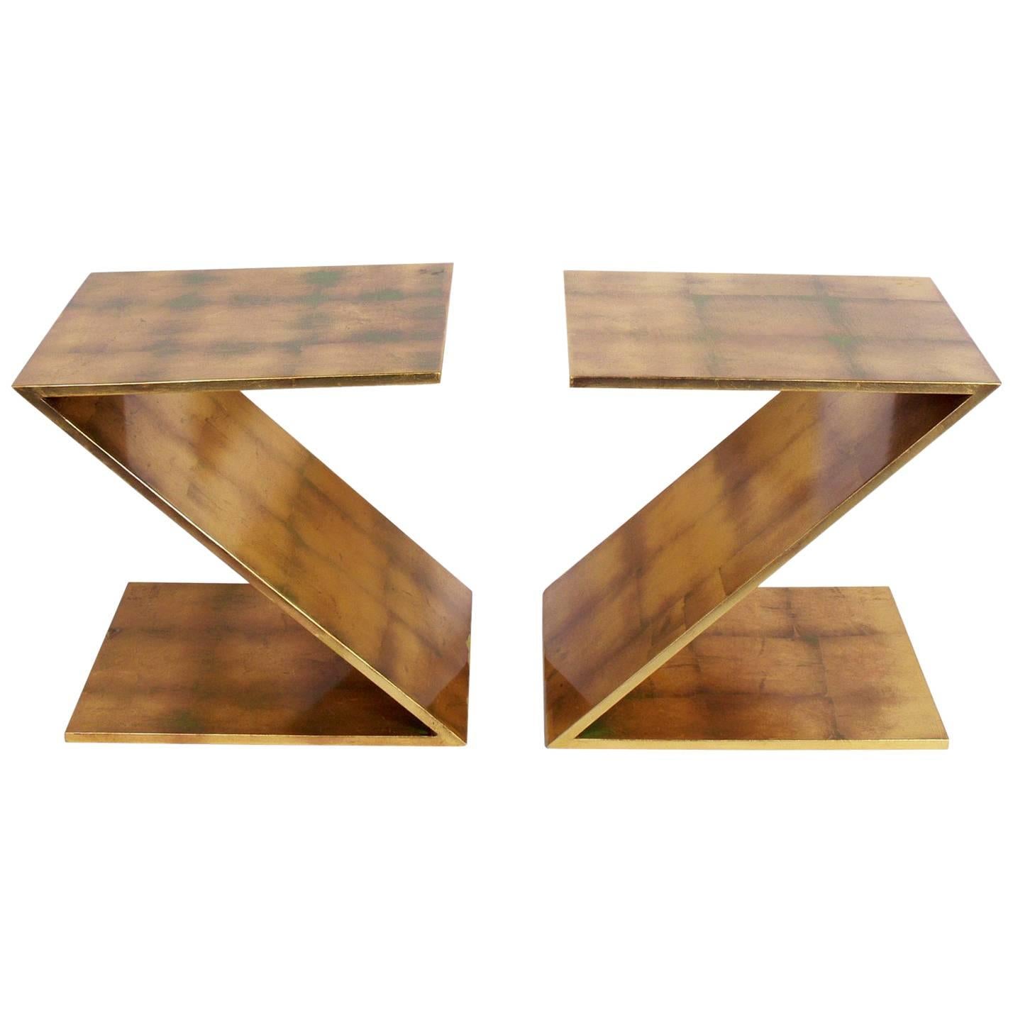 Gold Leaf "Z" Tables