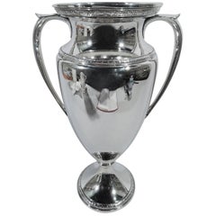 Tall Sterling Silver Amphora Trophy Cup by Gorham